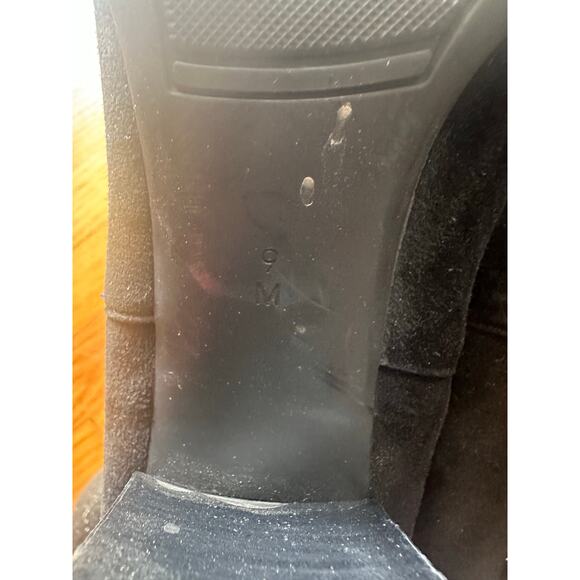 VANELI Suede Slip-On Ankle Booties — Comfort Chic, Women’s Size 9M - Picture 6 of 9